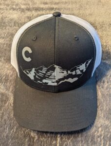 Mountain Trucker Snapback Hat - Maroon Bells